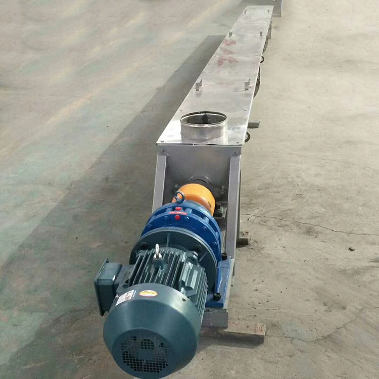 雪诺供应蛟龙U型螺旋输送机 绞龙输送机 单轴螺旋给料机