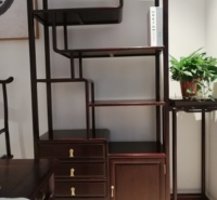陕西红木家具小叶紫檀博古架玄关隔断厂家销售价格