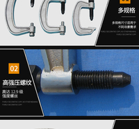 阀门带压堵漏工具法兰卡兰昔友牌带压堵漏设备