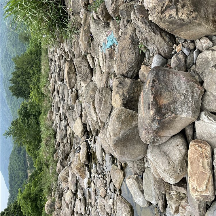 点金园林鹅卵石厂家 庭院用鹅卵石切片 景观鹅卵石铺路