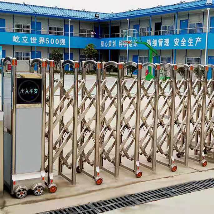 销售不锈钢电动伸缩门
