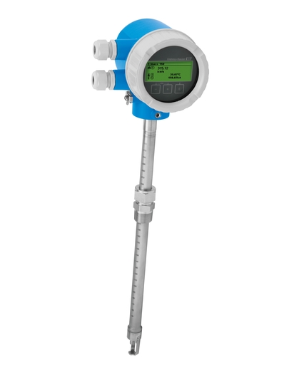 Proline t-mass 65I插入式热式质量流量计 e+h气体质量流量计价格