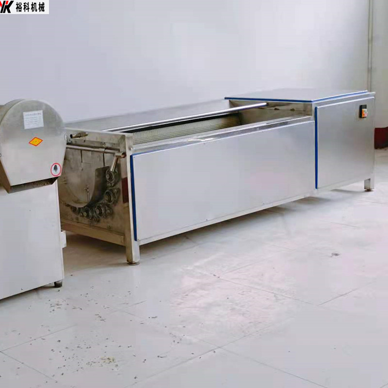 裕科毛辊清洗机土豆毛辊清洗机胡萝卜清洗机毛辊清洗机800型