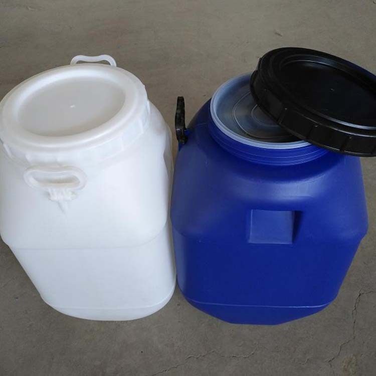上海塑料桶厂家  密封圆桶 50L加厚塑料桶 带盖储水桶化工塑料桶 