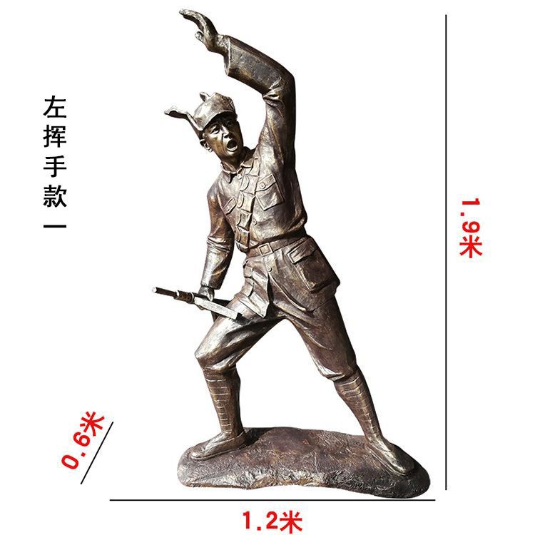 玻璃钢人像雕塑价格 玻璃钢仿铜人物雕塑定制