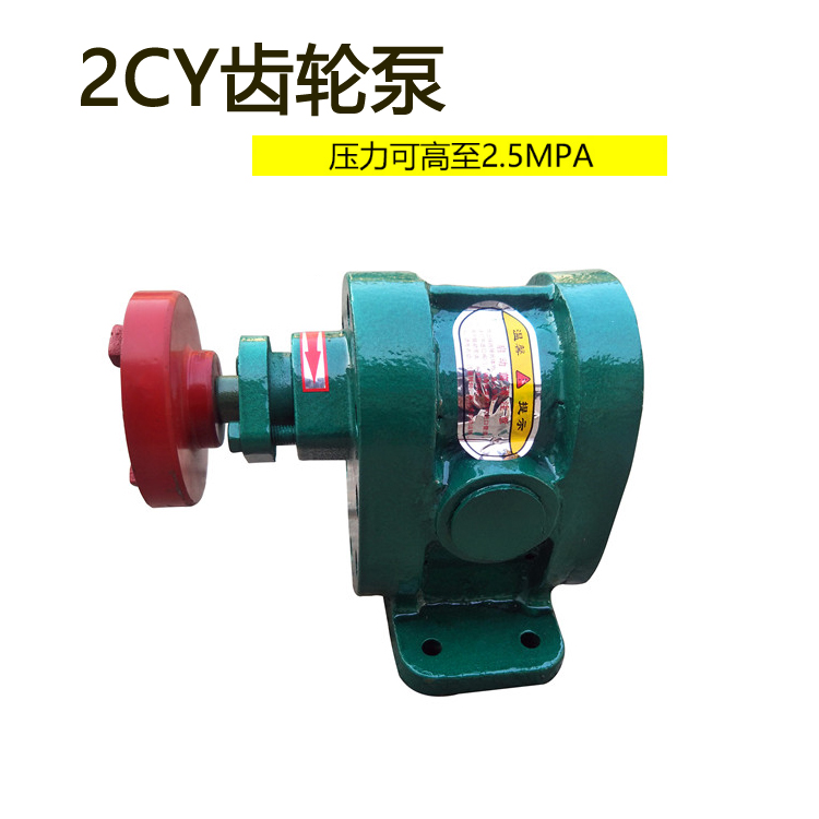 供应2CY-7.5/2.5高压燃油泵 高压卧式齿轮泵 增压泵 泊头现货当天发