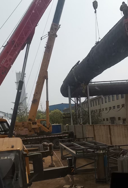 石楼县吊装公司 提供8-100吨汽车吊租赁服务 大型设备吊装