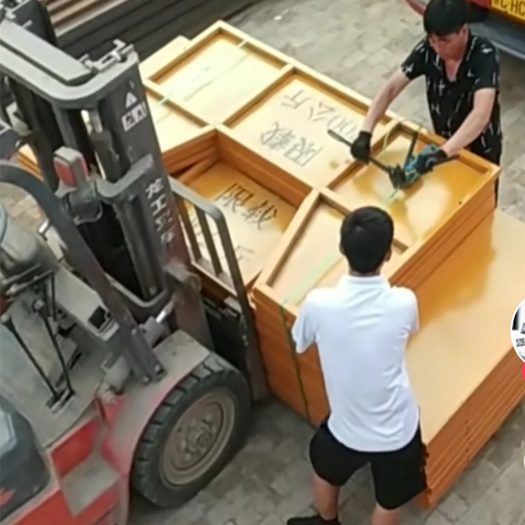  伸缩升降卸料平台 产地货源 广东 工地施工卸料平台 高楼层卸料平台 永邦建筑 