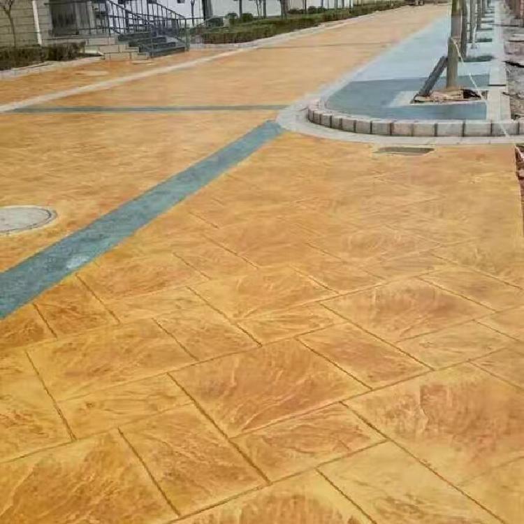 彩色混凝土颜料 压花地坪 压印混凝土材料 晶邦地坪