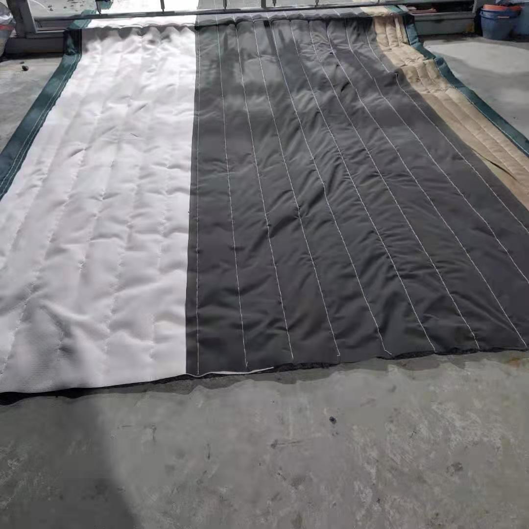   玻璃棉保温棉被  蔬菜养殖暖室大棚被  路桥水泥工程防火防冻保温   