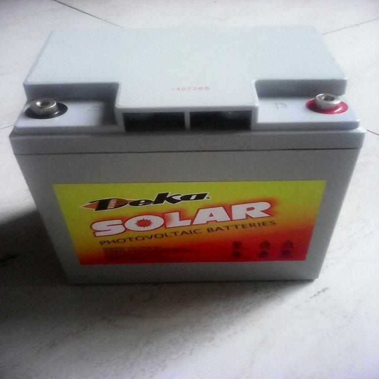 德克蓄电池12V17AH 德克DEKA蓄电池12v21ah应急电源专用现货出售