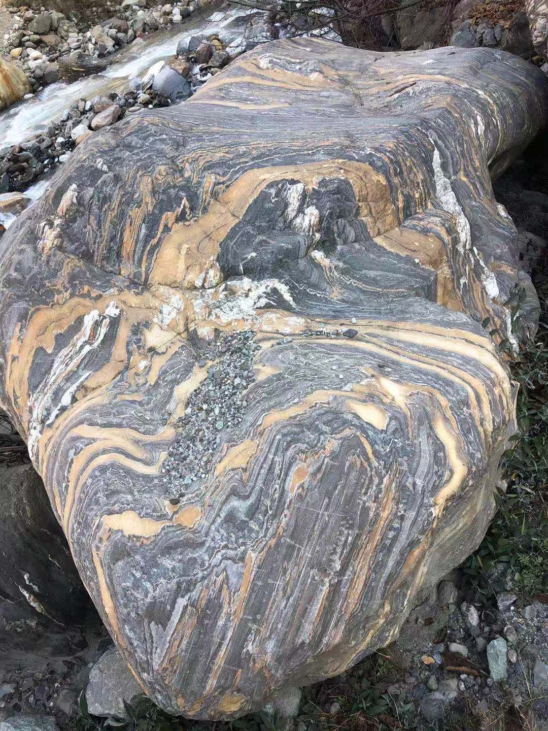 点金园林斑马石景观石 条纹斑马石直销