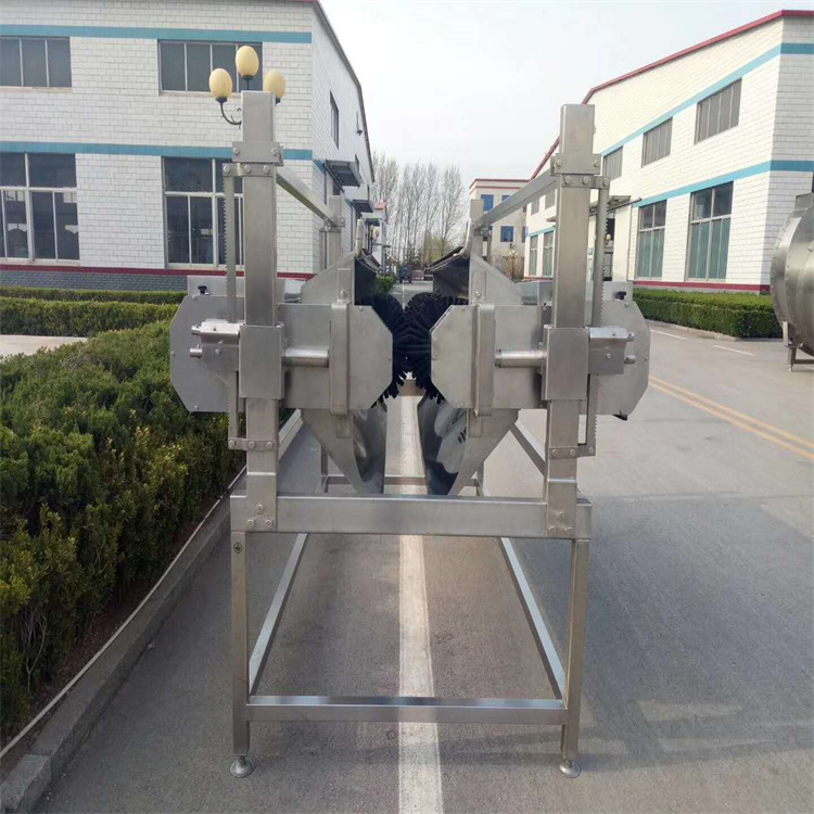 家禽头颈脱毛机制造商 安装便捷易操作 卧式打脖机工作效率高