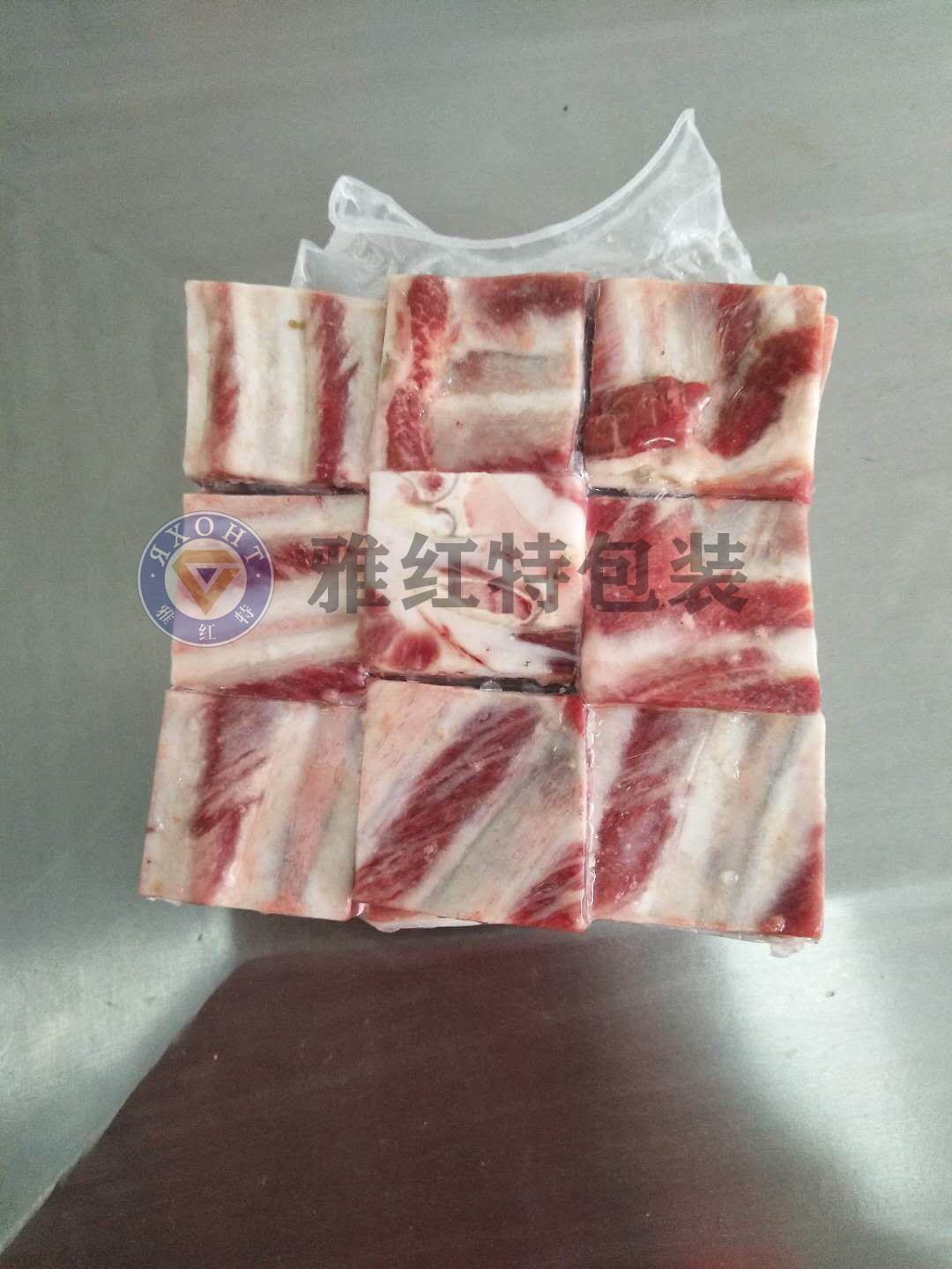 雅红特羊排高阻隔热缩袋包装 牛羊肉排骨 热缩包装袋 法式羊排热缩贴体真空包装袋   