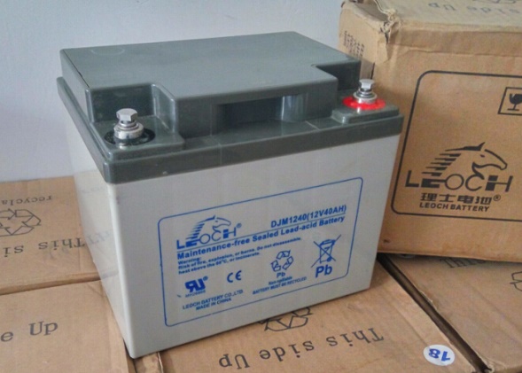 LEOCH理士蓄电池DJM1240 12V40AH机房基站船舶发电厂UPS直流屏用