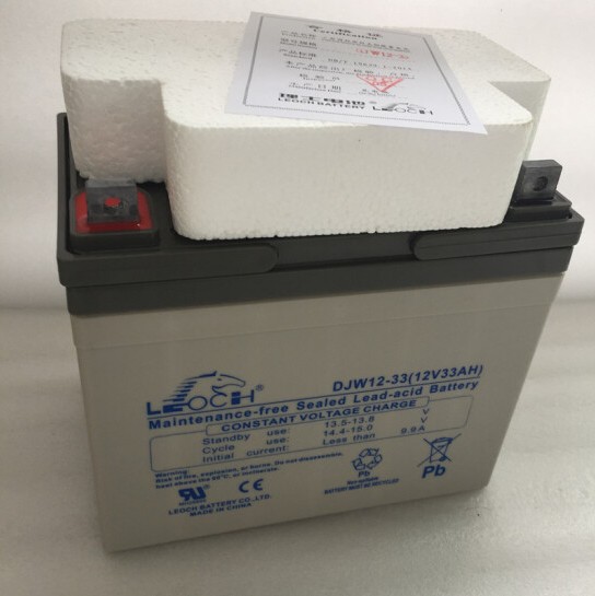 LEOCH理士蓄电池DJW12-33 12V33AH直流屏UPS不间断电源后备电池