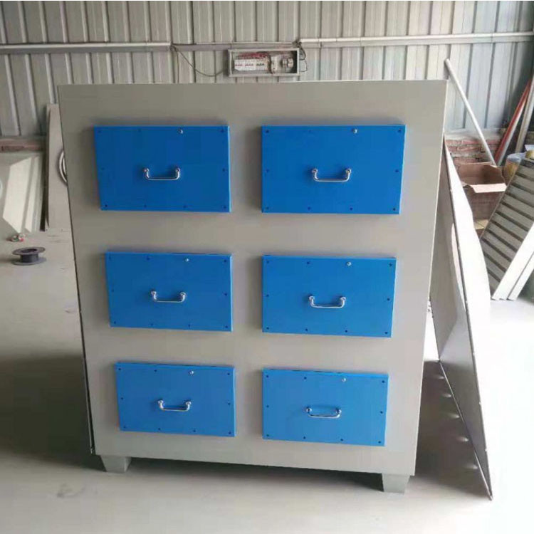 聚达活性炭吸附箱 pp抽屉式活性炭箱 废气异味处理净化箱 欢迎来电
