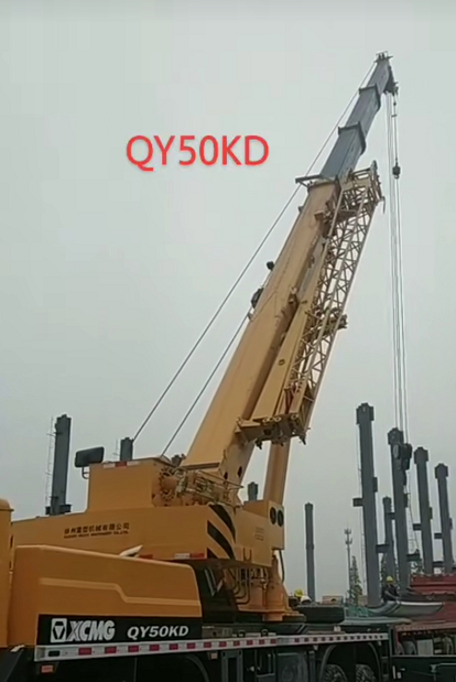 高明区8-130吨吊车租赁 吊车出租 工厂机器设备搬运