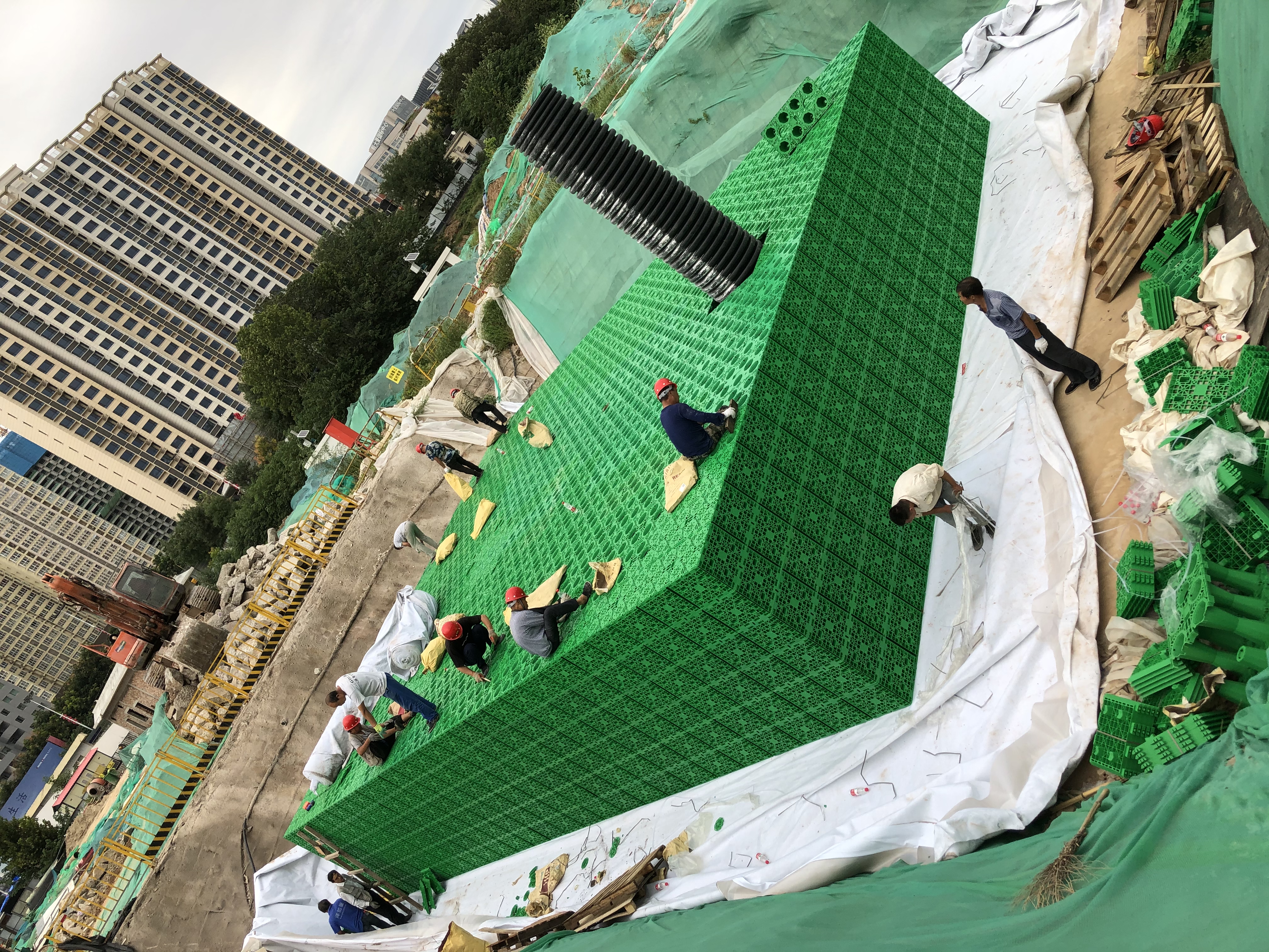 郑州雨水收集模块 郑州雨水收集系统  郑州雨水收集器厂家直销