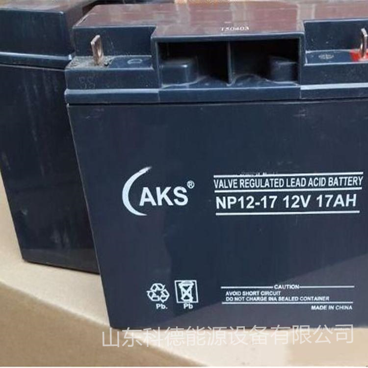 奥克松蓄电池12V17AH AKS NP17-12精密仪器仪表专用蓄电池包邮