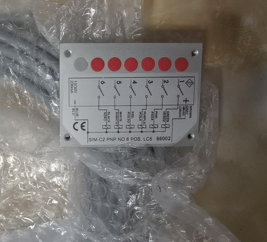 AECO SIM-C2 PNP NO 6POS LC5感应传感器