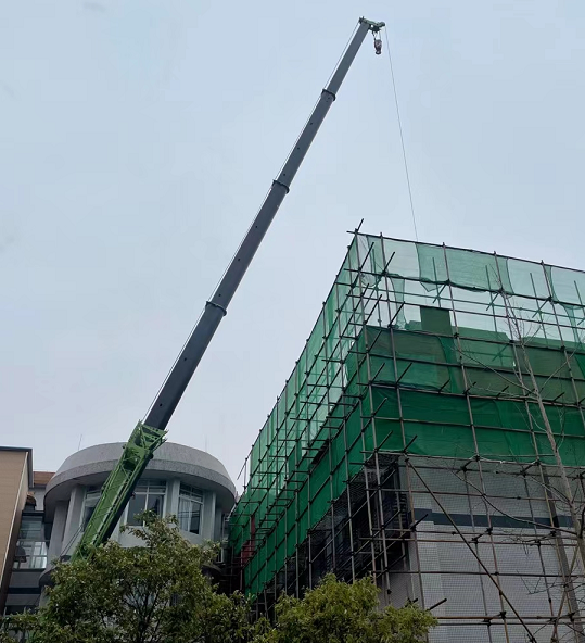 九里区8-160吨吊车租赁 九里随车吊出租价格 重型设备吊装