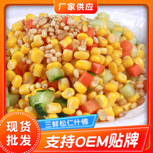 速冻三鲜松仁玉米粒 水果玉米粒 什锦菜半成品 青豆胡萝卜玉米松仁