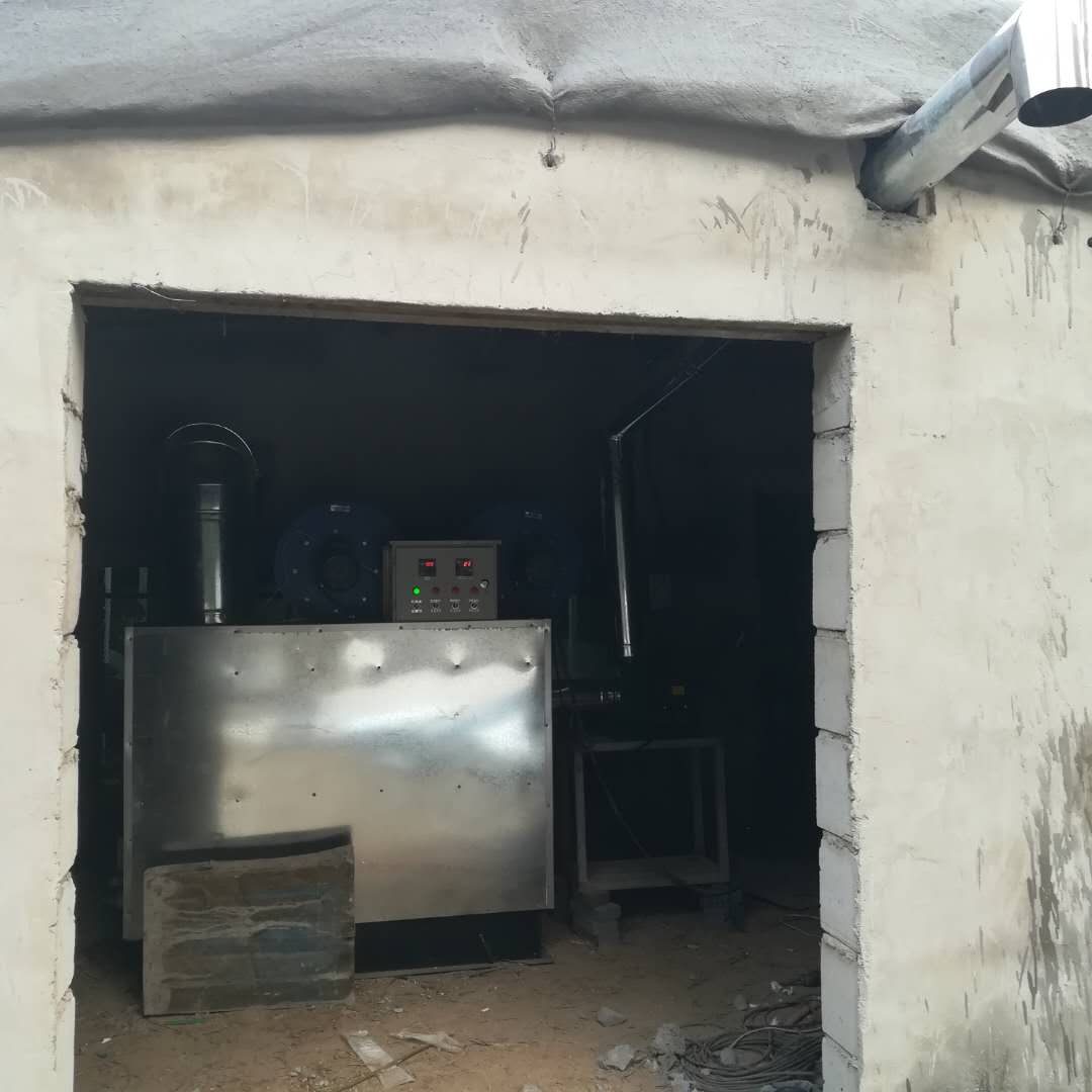  养殖场用40万大卡暖风炉 鸡舍加温暖风炉 养猪用水暖炉  经济实惠