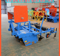 军岩机械 120型牵引式旋耕起垄施肥铺滴灌铺膜一体机 功能可定制