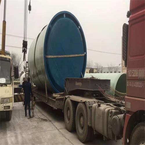 潜水排污泵污水输送 一体化预制泵站