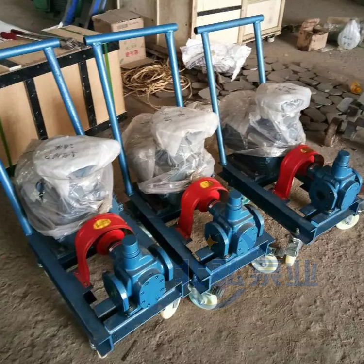 YCB移动式圆弧齿轮泵 可移动式齿轮油泵方便 便携式齿轮泵可定做