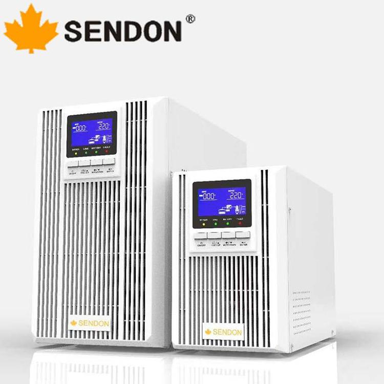 山顿UPS电源FX1106KVA 单进单出ups电源6KVA/4.8KW 在线式工频塔式机 延时