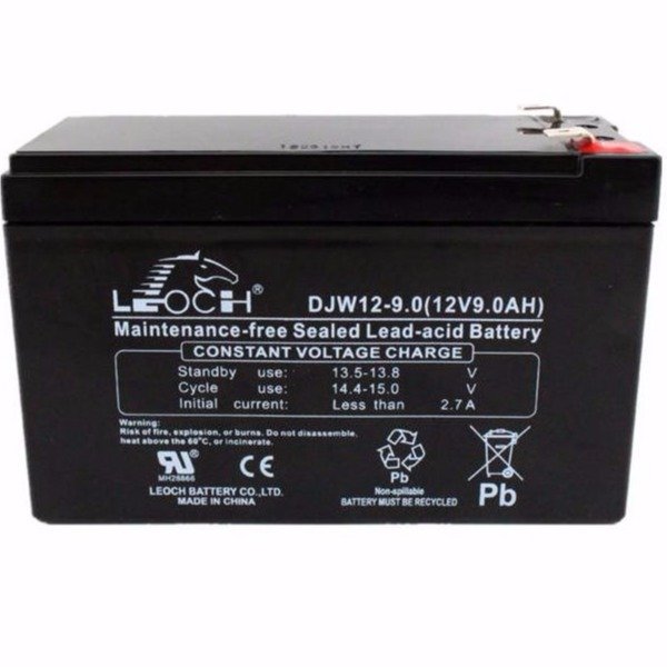 理士蓄电池DJW12-9.0 免维护电池12V9AH消防应急 UPS电源 通信蓄电池 报价