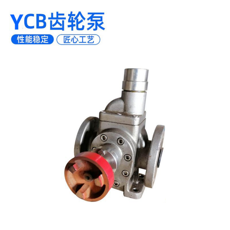 YCB不锈钢圆弧齿轮泵 大流量电动圆弧油泵 耐腐蚀化工自吸泵可定制异形齿轮泵