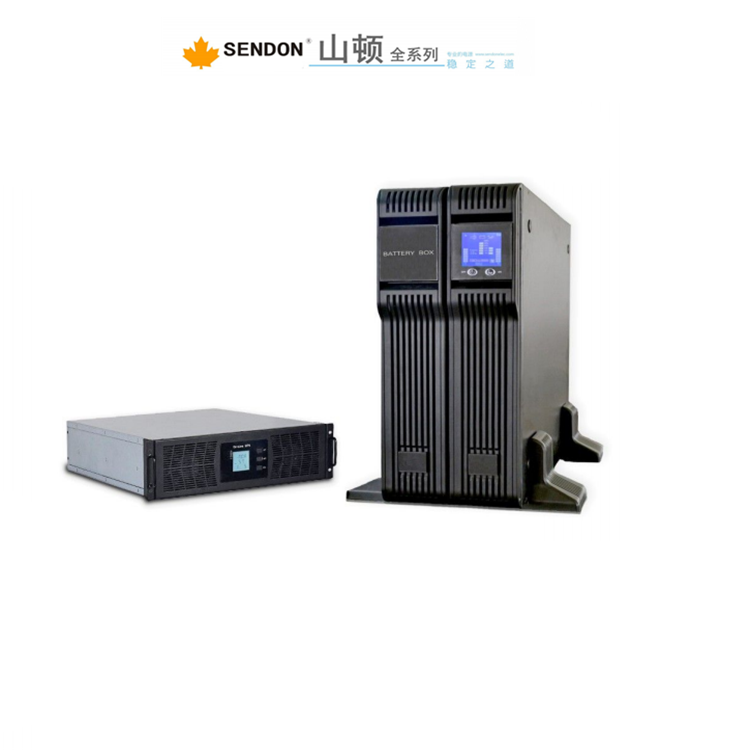 山顿UPS电源 SDRM2KNTL 2KVA/1.8KW高频机架式  服务器 电脑后备不间断电源