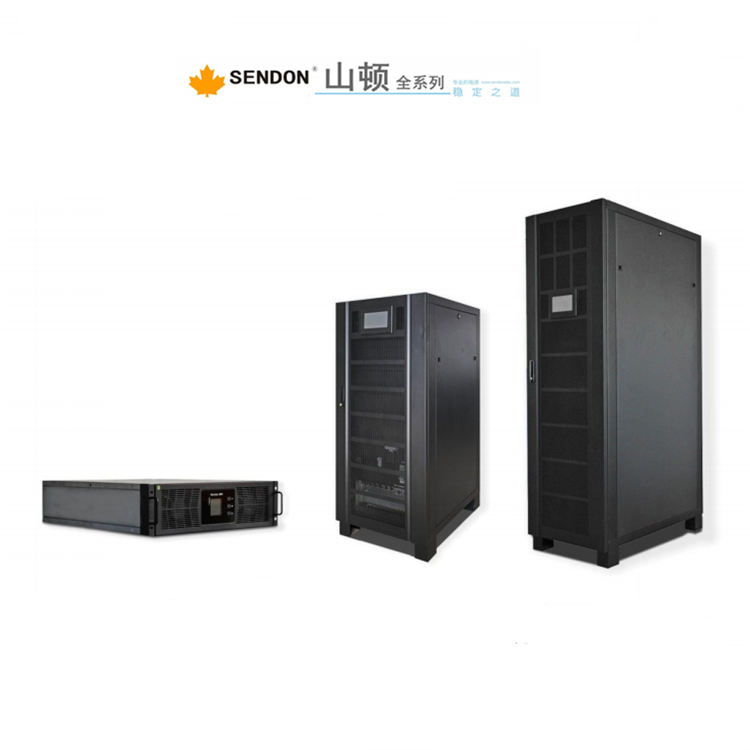山顿UPS电源 SDRM10KNTL长效机 10KVA/8KW机架式不间断电源 机房设备稳压延时电源