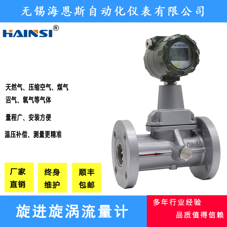浙江旋进旋涡流量计 DN100旋进旋涡流量计