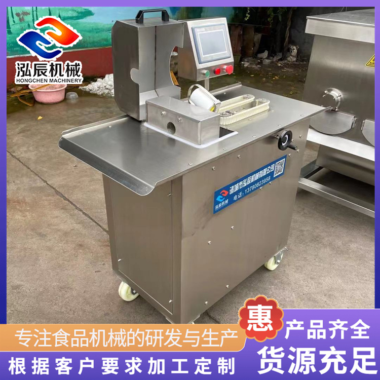 全自动单路香肠扎线机 电动腊肠自动扎线机 烤肠分段打结机 泓辰现货