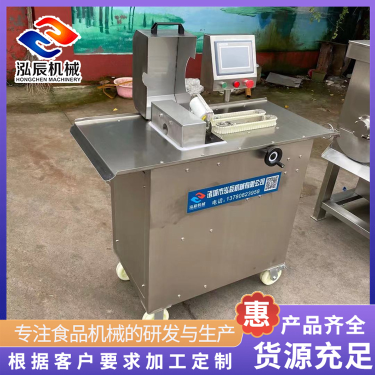 泓辰电动香肠捆线机 海鲜米肠扎线机 四川腊肠扎线机 节能环保