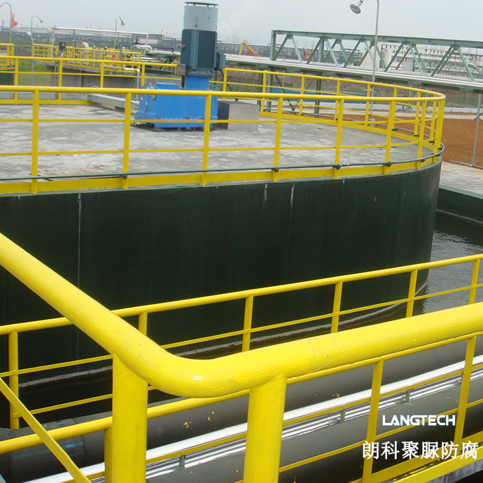 外墙混凝土污水池喷涂聚脲防水防腐防晒耐磨涂料施工