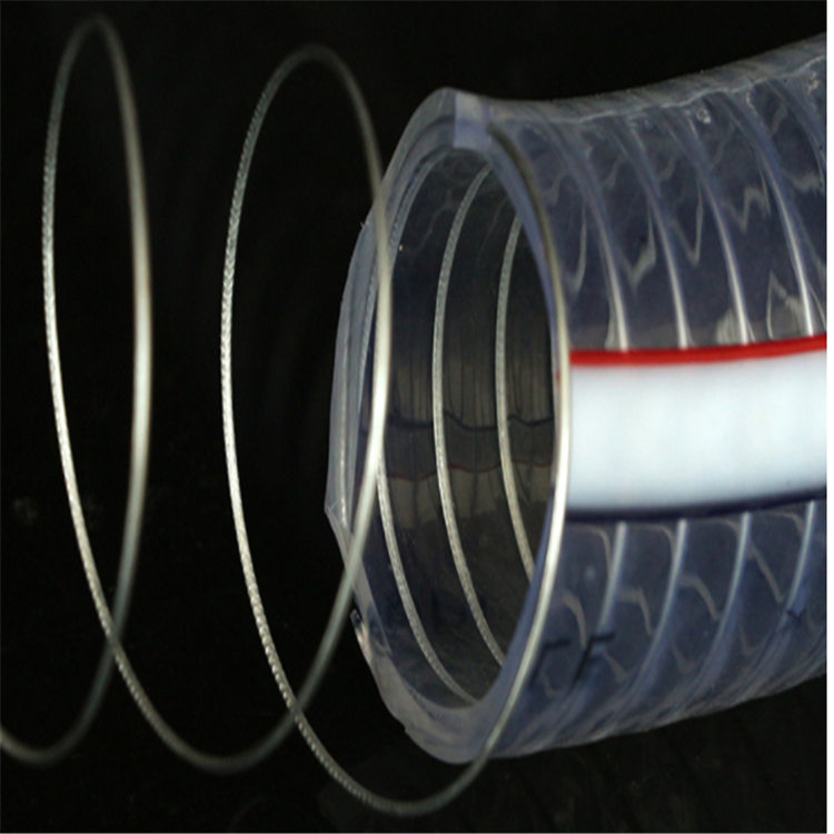 潍坊长期供应PVC透明钢丝软管 PVC透明钢丝软管可定制价格实惠