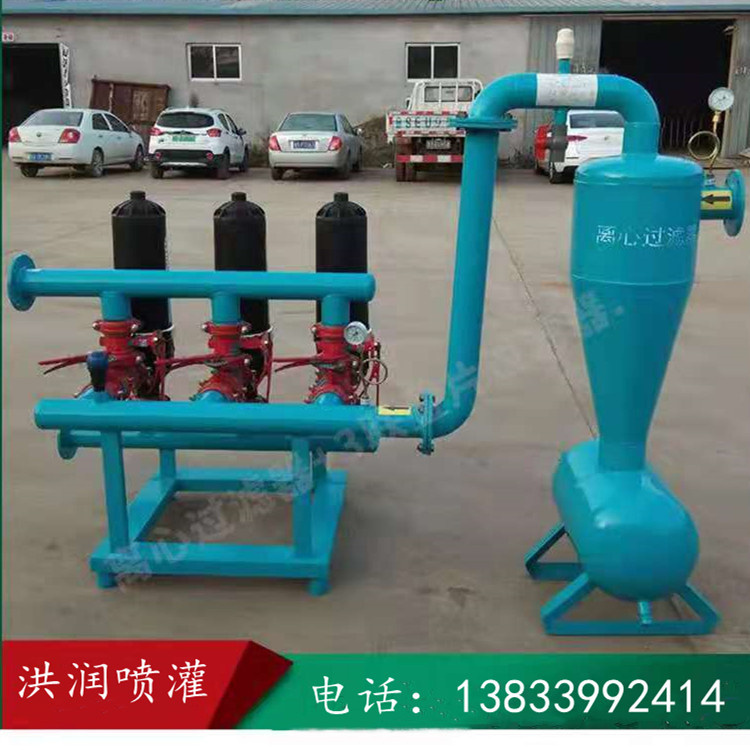 农用钢制单双砂石过滤器 全自动反冲洗过滤器 石英砂滴灌喷灌过滤器厂家直销