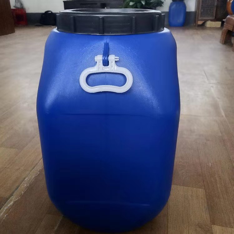 大量出售50L白色大化工桶 蓝色50化工桶 加厚大号塑料桶 