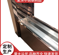 徐州爱沐厂家定制 不锈钢淋浴房型材 淋浴房加工 卫生间简易浴室 家用浴室隔断轨道型材