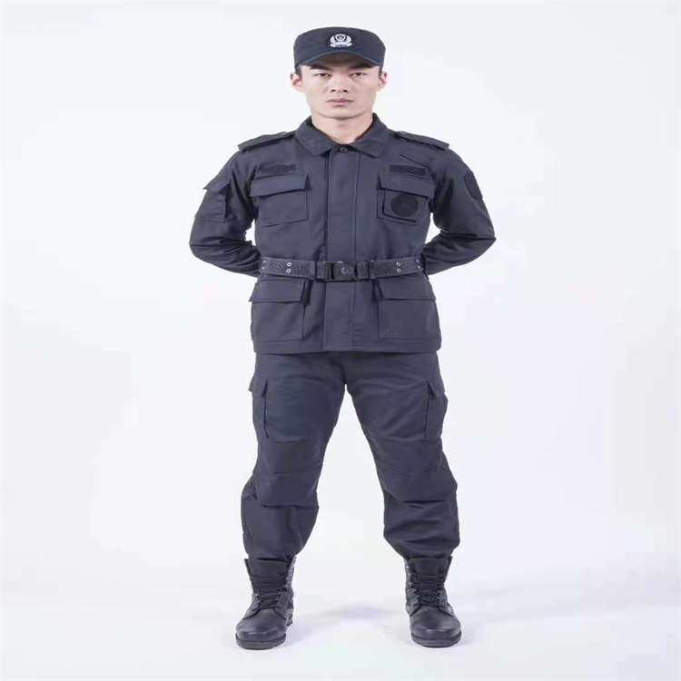 山东511特勤保安服秋装批发，多功能保安棉服，保安棉袄批发