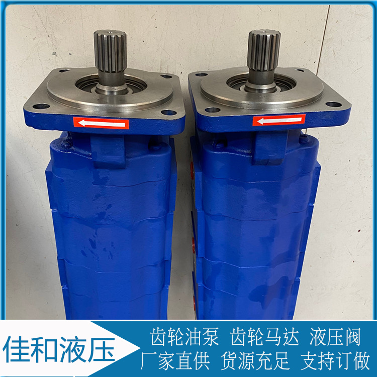 钻机三联齿轮油泵 1163233544T 天津泊姆克液压泵-佳和液压