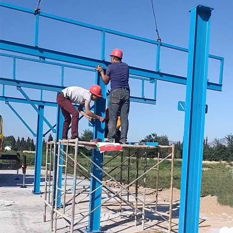 定型化钢筋加工棚 长期供货永邦建筑 广东工地用防护钢筋棚 标准化安全通道棚 