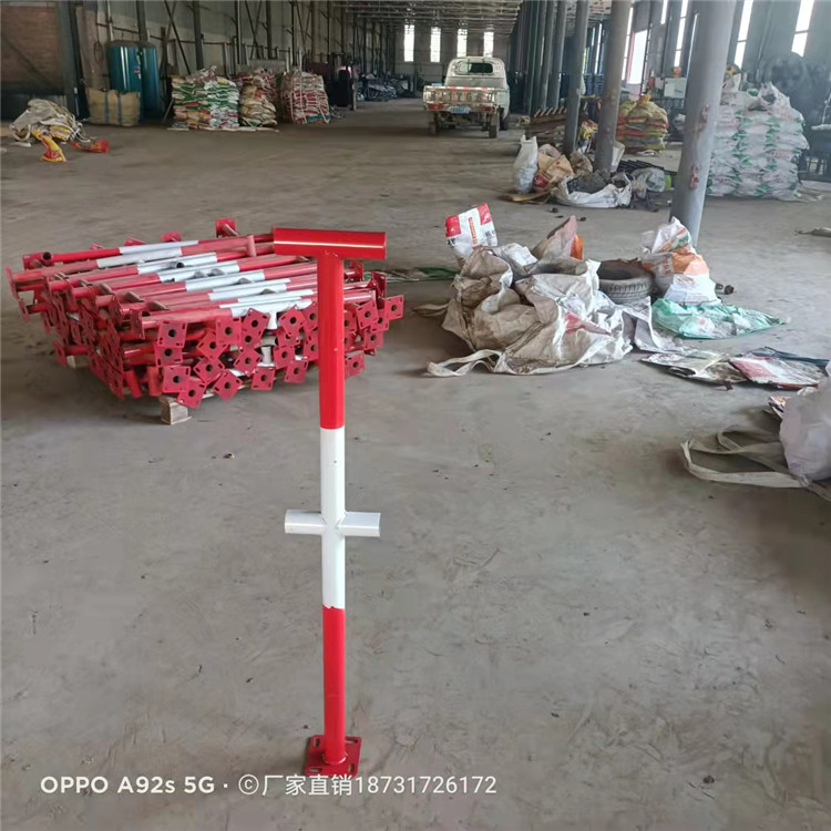  钢管楼梯立柱 楼梯扶手防护栏 工地施工防护栏立杆 厂家直销