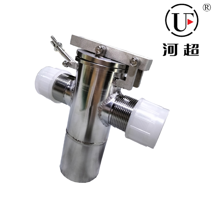 河超  管道压力篮式过滤器   不锈钢管道压力篮式过滤器 