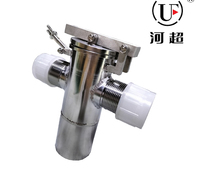 河超  管道压力篮式过滤器   不锈钢管道压力篮式过滤器 